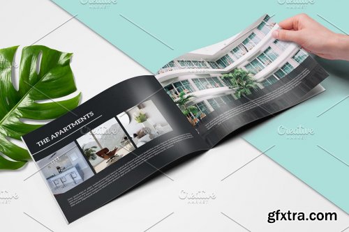 CreativeMarket - Real Estate Brochure / Catalog V963 4373690