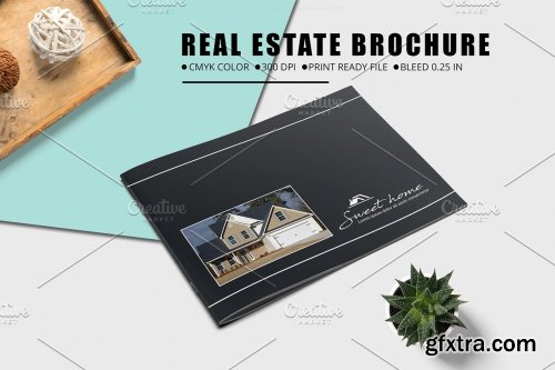 CreativeMarket - Real Estate Brochure / Catalog V963 4373690