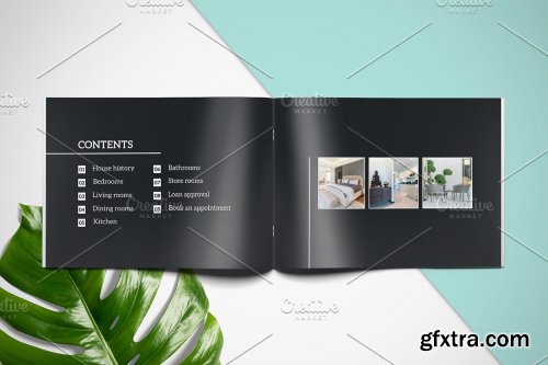 CreativeMarket - Real Estate Brochure / Catalog V963 4373690