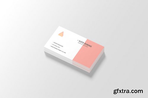 CreativeMarket - Landscape Business Card Mockup 4581825