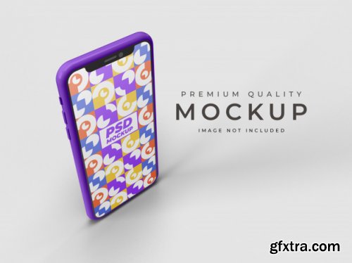 Realistic smartphone mockup