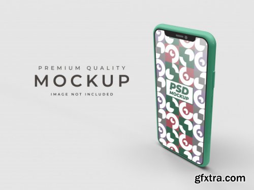 Realistic smartphone mockup