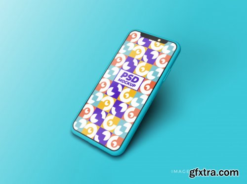 Realistic smartphone mockup