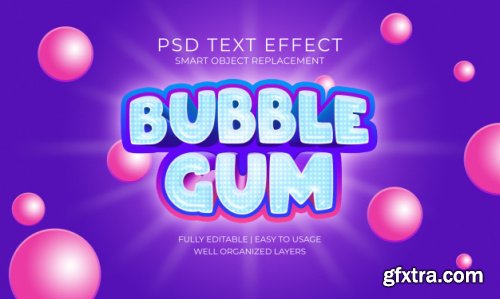 Text effect template