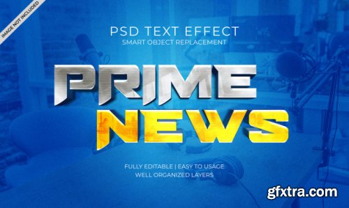 Text effect template