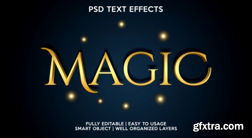 Text effect template