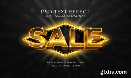 Text effect template