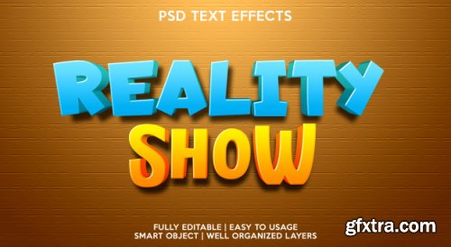 Text effect template