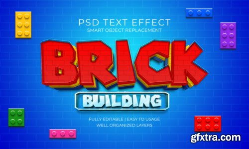 Text effect template