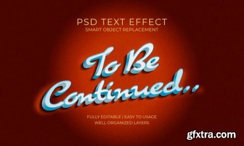 Text effect template