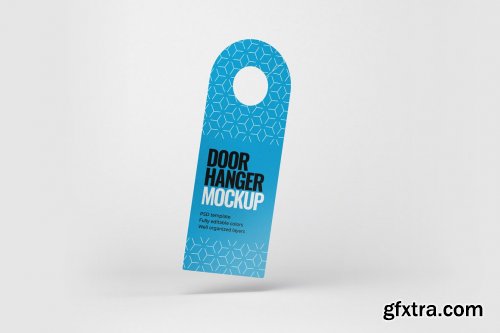 CreativeMarket - Door Hanger Mockup Set 5307401