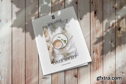 CreativeMarket - Magazine Cover Mockup Set 5337774