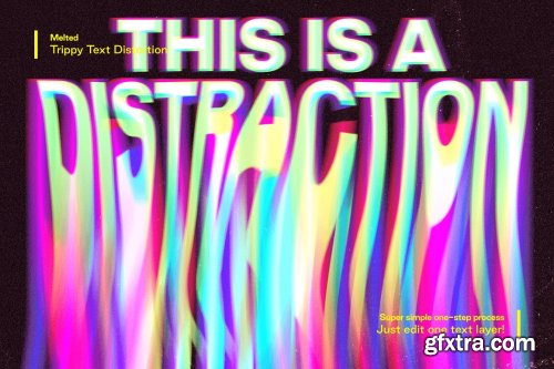 CreativeMarket - Melted - Trippy Text Distortions 5194163