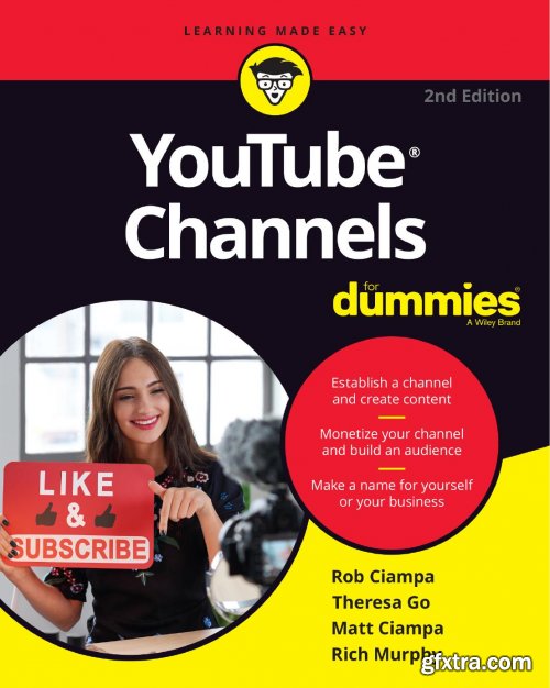 YouTube Channels For Dummies, 2nd Edition (True PDF)