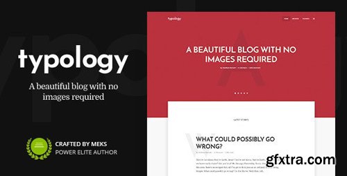 ThemeForest - Typology v1.7 - Text Based Minimal WordPress Blog Theme - 19547842