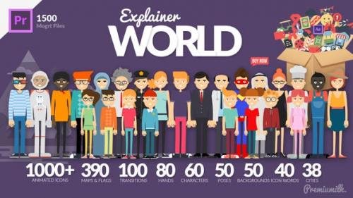 Videohive - Explainer World Essential Graphics 