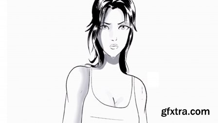 PROCREATE: How to draw a beautiful woman