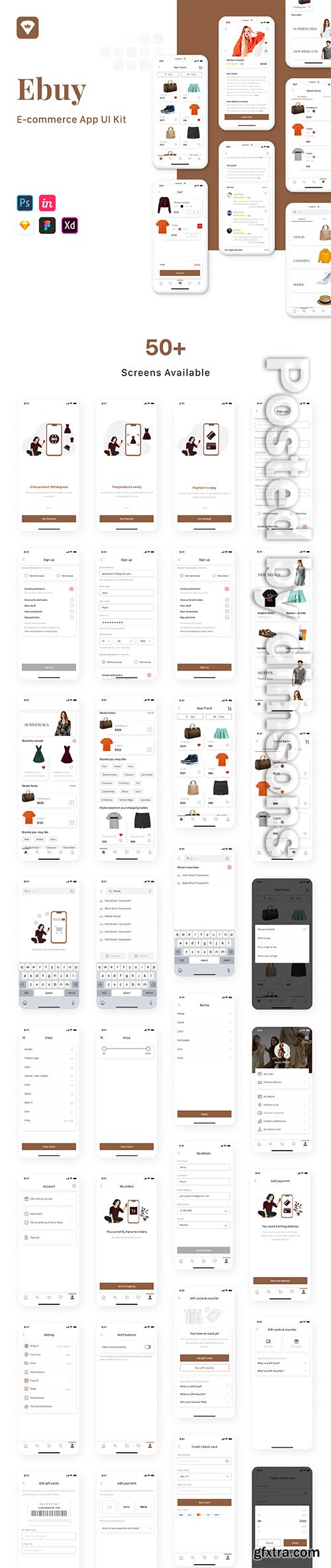 Ebuy - E-commerce App UI Kit