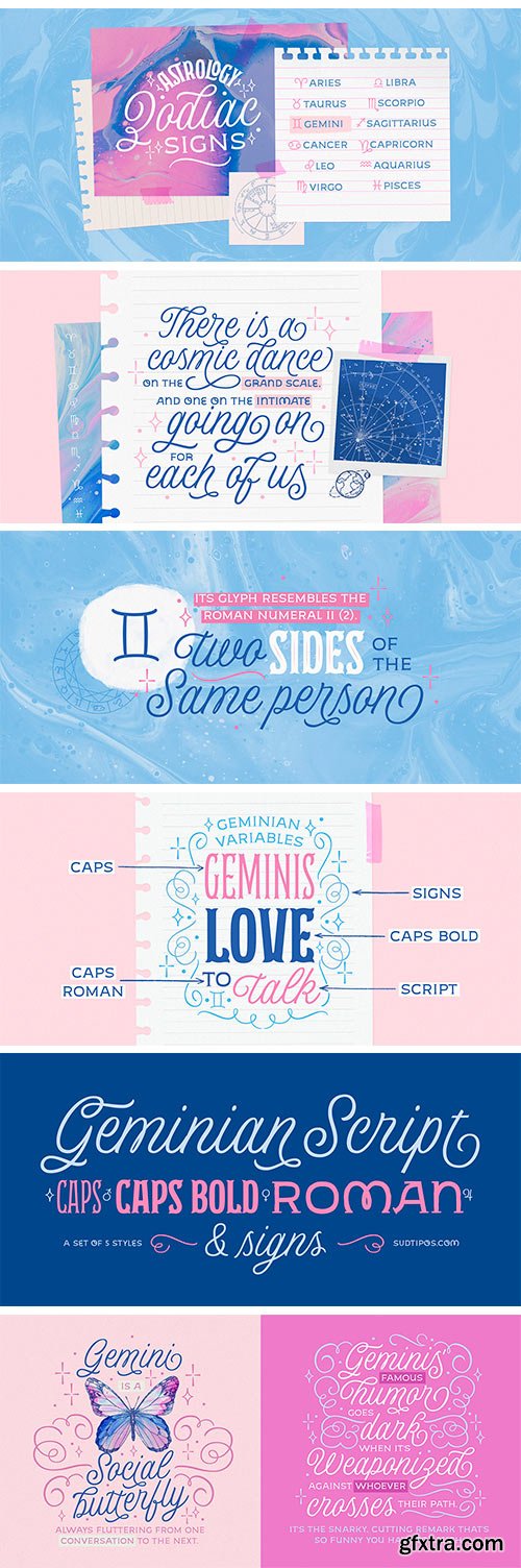 Geminian Font Family