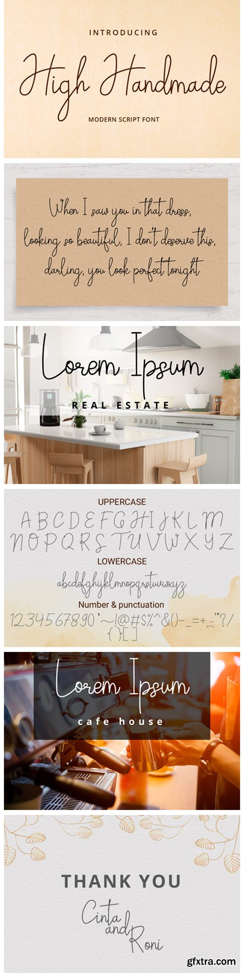 High Handmade Font