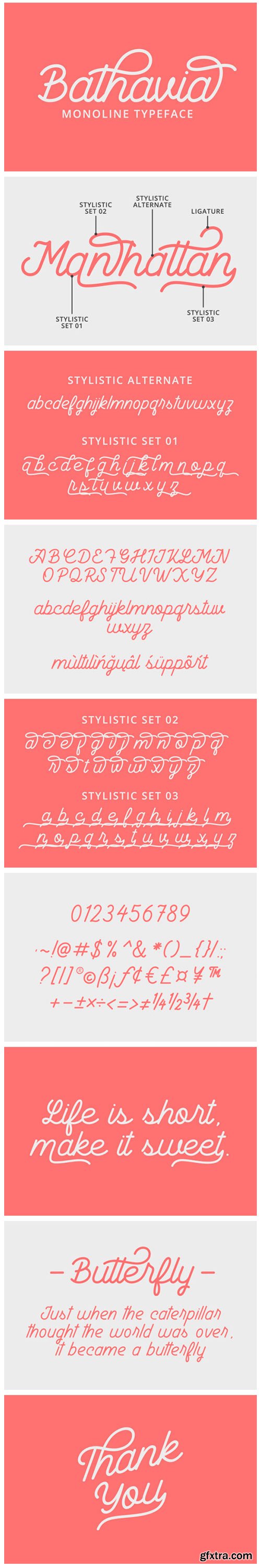 Bathavia Font