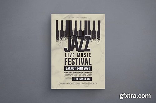 Jazz Music Flyer