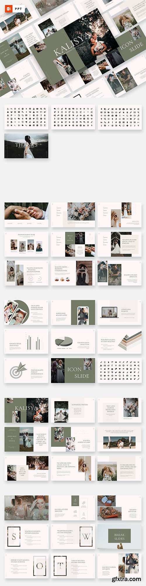 Kalisya - Wedding Photography Powerpoint Template