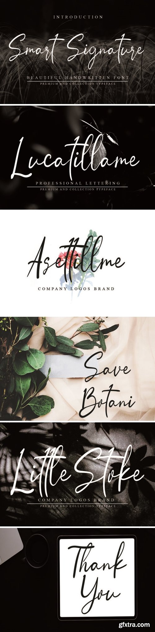 Smart Signature Font