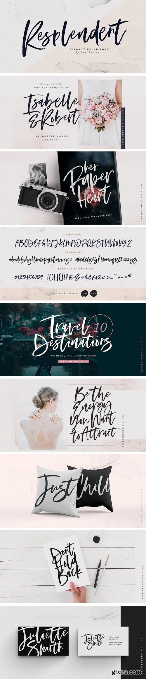 Resplendent Font Family