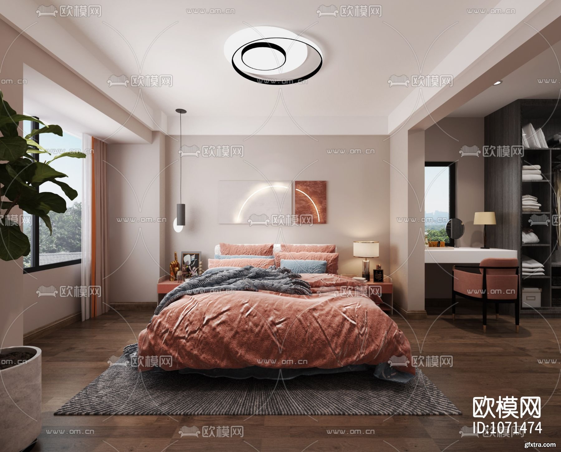 Modern Style Bedroom 496 » GFxtra