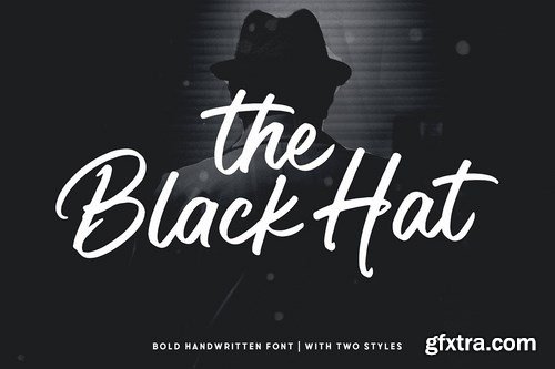 CM - Black Hat Font 4634346