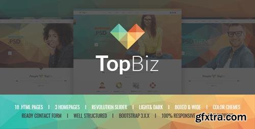 ThemeForest - TopBiz v1.0 - Responsive Corporate HTML5 Template (Update: 8 November 15) - 12493256