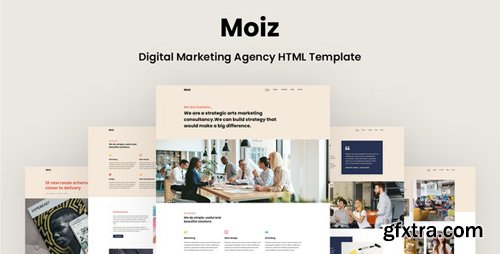 ThemeForest - Moiz v1.0 - Digital Marketing Agency HTML Template - 28363256