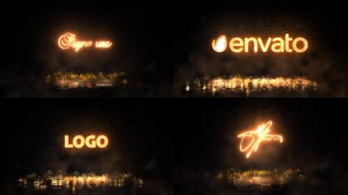 Videohive - Golden Signature Logo