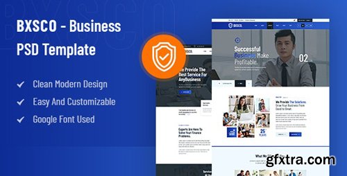 ThemeForest - BXSCO v1.0 - Business Multipurpose PSD Template - 28194067