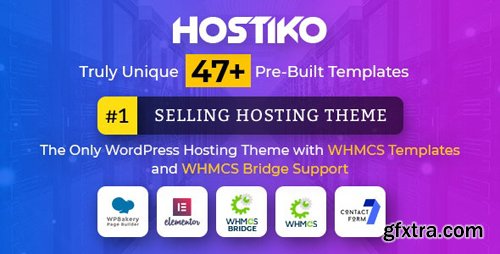 ThemeForest - Hostiko v47.0 - WordPress WHMCS Hosting Theme - 20786821 - NULLED