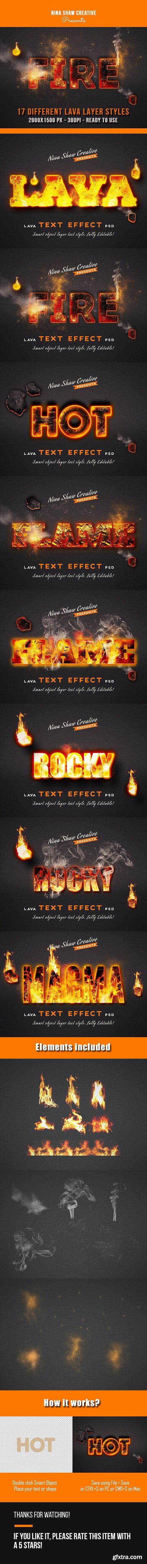 GraphicRiver - Lava Text Effects 28342548