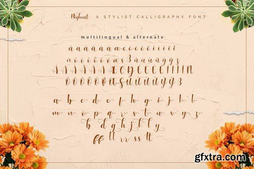 Highheat - Stylish Calligraphy Font