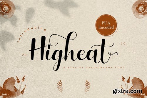 Highheat - Stylish Calligraphy Font