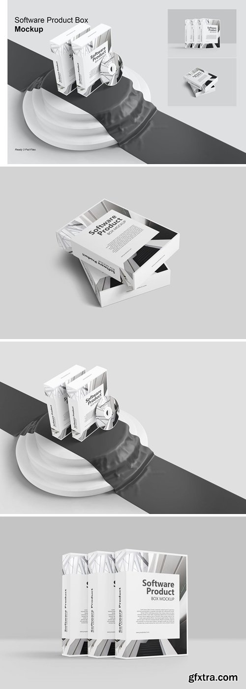 Software product Box - Mockup Vol. 2