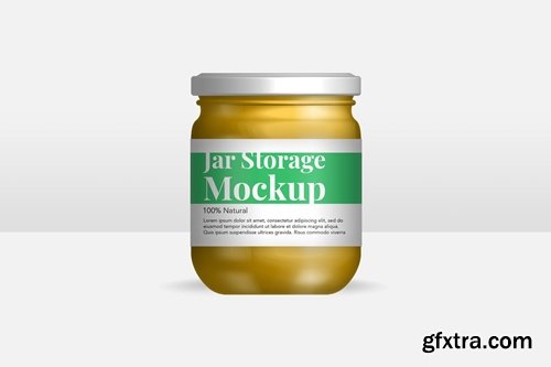 YDM Jar Bottle Mockup