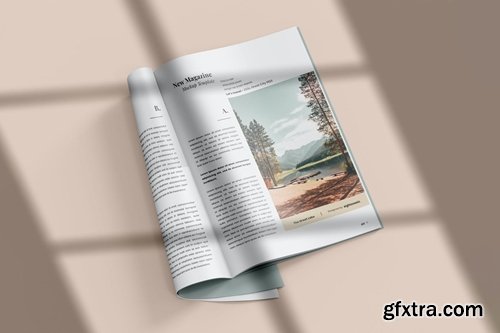 Magazine Mock-Up Template