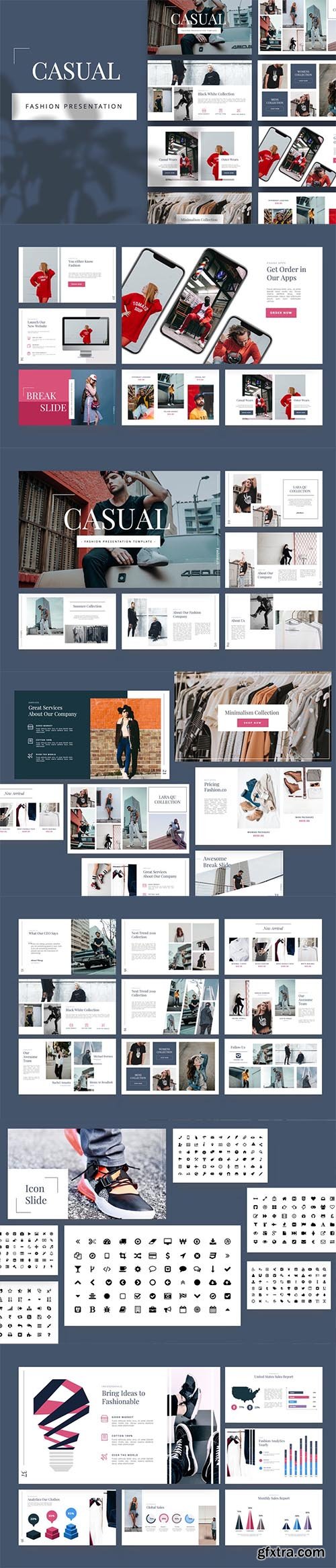 Casual - Fashion Keynote Template