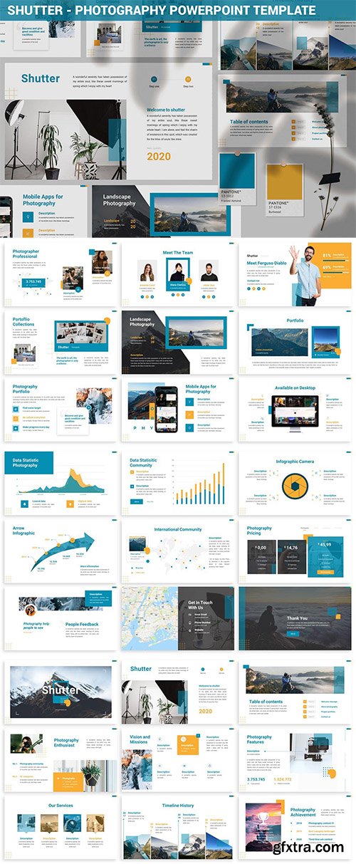 Shutter - Photography Powerpoint Template