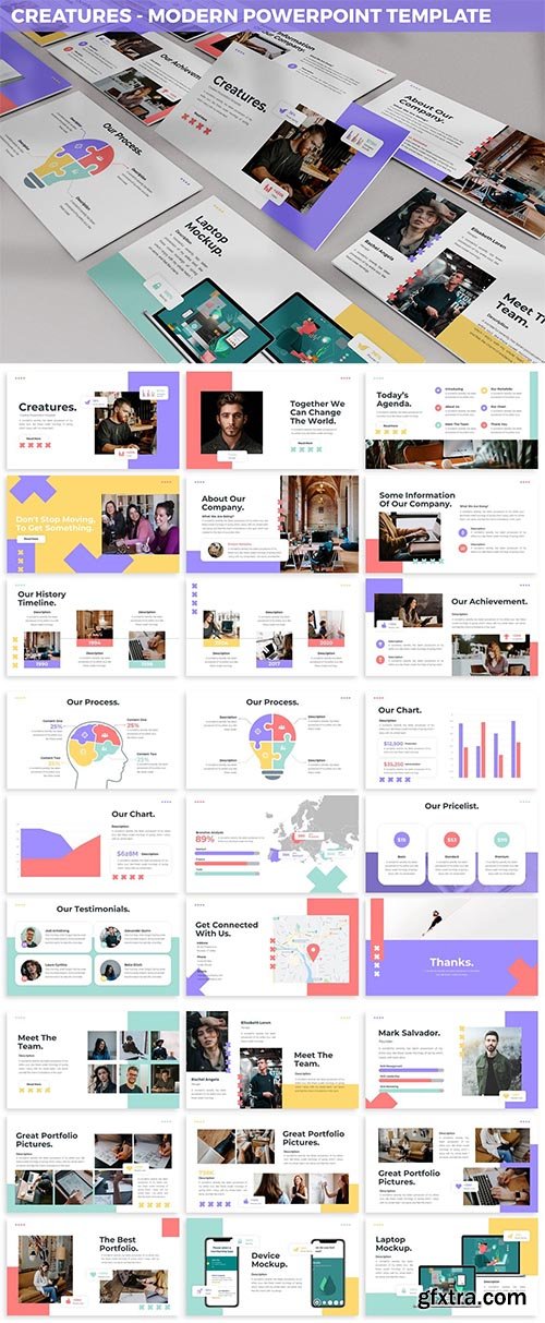 Creature - Modern Powerpoint Template