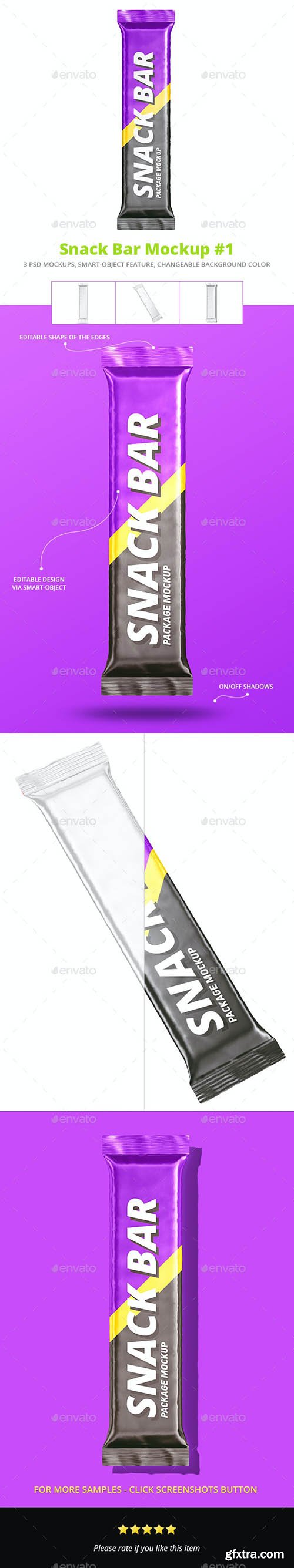 GraphicRiver - Snack Bar Package Mockup Set 1 27102925