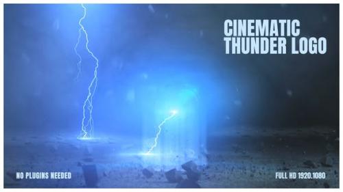 Videohive - Cinematic Thunder Logo