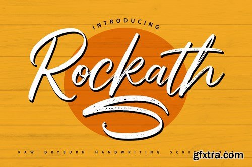 Rockaths Handwriting Script Font