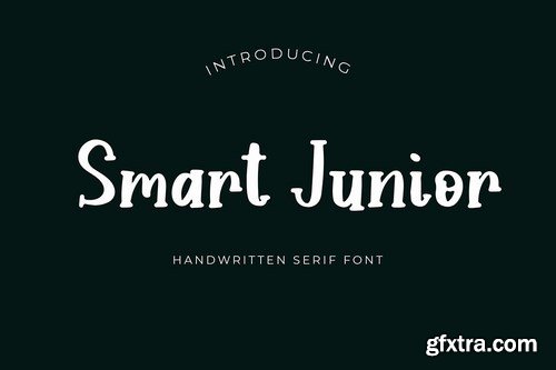 Smart Junior Handwritten Serif Font