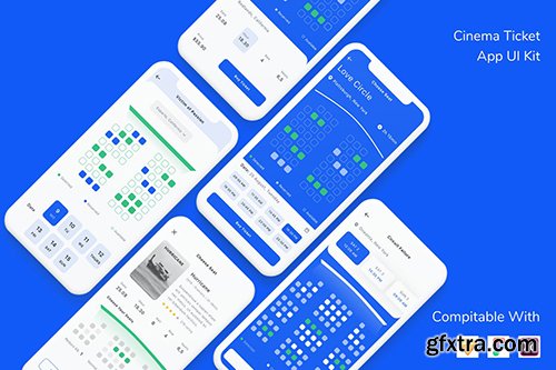 Cinema Ticket App UI Kit